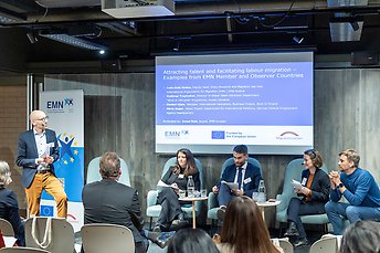 Experts from Sweden, Austria, Finland, Germany and Lithuania during Session 2