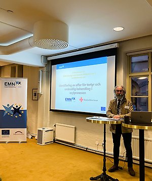 Bild från konferens.